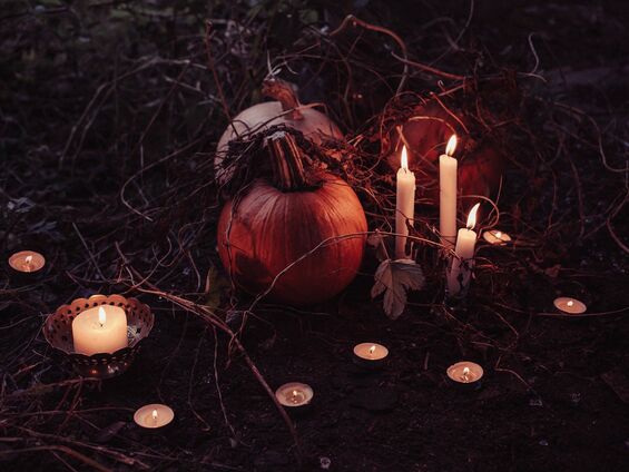 Fond écran compte  rebours Halloween Pignicourt