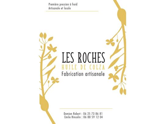 Les roches huile de colza de Pignicourt